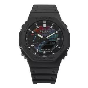 남성 빅페이스 디지털 아날로그 우레탄 손목 시계(GA 2100RW 1ADR)