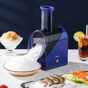 팥빙수기계눈꽃 얼음분쇄기 얼음깎이 생수이용/공냉식/1일 100KG 스무디 살얼음 제빙기