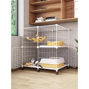 케이지 철장 대형 하우스 조립식 반려묘 동물 고양이집 중형견 반려 스텐