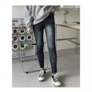 [하프클럽/]여자팬츠 레깅스 청 밴딩 여자바지 데님 바지 팬츠 기