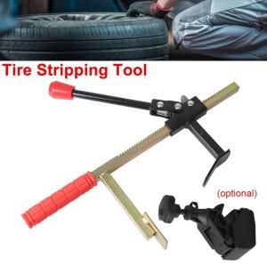 핸드 타이어 분리기 휠 도구 기어 로드 클리핑 조절식 바이크 오토바이 교체 비드 클램프 브레이커 차고