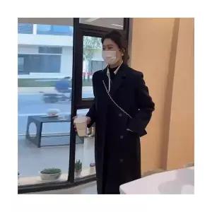 정장 재킷 여성 자켓 블랙 모직 코트 하프 가을 겨울 admr4
