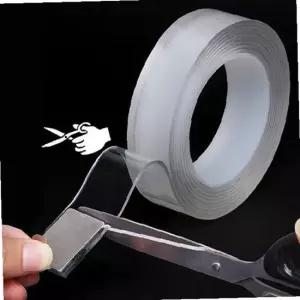 ksr 젤리양면테이프 아크릴 투명 카페트러그고정 재사용1M