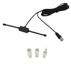 [미국배송] 스테레오 수신기 실내 음악 시스템을 위한 FM 라디오 안테나 다이폴 홈 AV 오디오