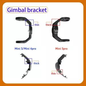 Mini3Mini3proMini4PRO 짐벌 금속 요 롤러 브래킷 커버 예비 부품 DJI MINI3 시리즈 드론 유지 보수 용