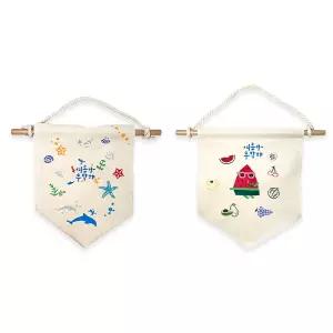 여름 스텐실 가랜드 포스터 만들기 1인세트