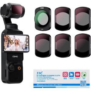 오즈모 포켓 3 UV CPL ND 블랙 미스트 1/4 0.72x 광각 렌즈 필터 액션 카메라 액세서리용 JJC 마그네틱