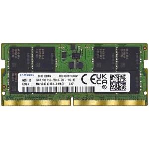 32GB DDR5 5600MHz PC5-44800 CL46 SODIMM 2Rx8 Dual Rank 1.1V 262-Pin Laptop RAM Memory M425R4GA3BB0-CWM