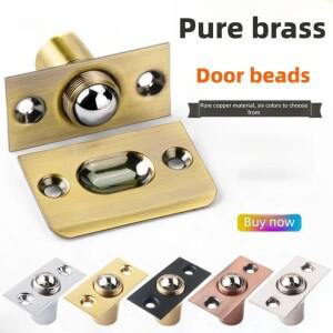 1세트 서랍 수납장 옷장 문 볼 캐치  래치 스프링 롤러 스토퍼 나사 포함 가구 하드웨어