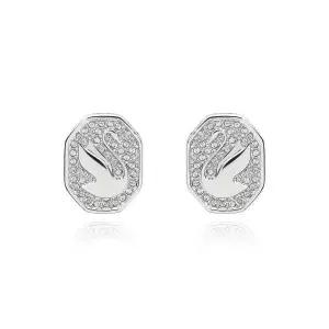 [스와로브스키] 여성 Signum 스완 스터드 귀걸이(5621097)