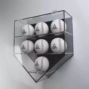야구공 장식장 투명 싸인볼케이스 디스플레이 7구 진열대 전시