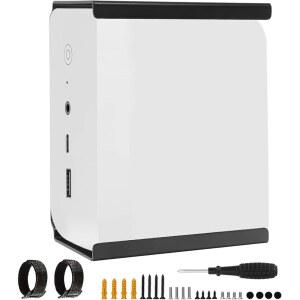 Beelink SER8, SER6, SER9, SER9 EQR6에만 호환되는 벽 베사 EQi12, 메탈 EQR6, 아래 Pro, 마운트 마운트, PC 책상 미니