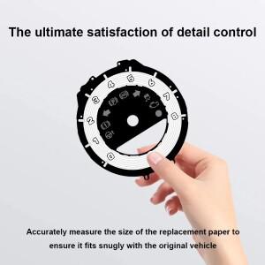 포르쉐 911 992 자동차 대시보드 계기판 용지 GT3 속도계 주행거리 오버레이 다이얼 배경 악세사리