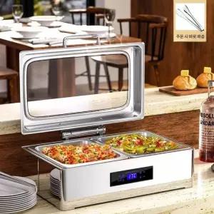 뷔페 접시 웨딩홀 차밍디쉬 스토브 호텔 워머 스탠드 전기