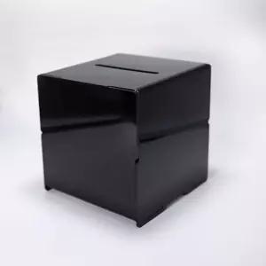 3T두께 불투명케이스 3T두께선거박스 불투명블랙 150x150mm (WFKDCD4)