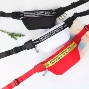 힙색 웨이스트백 심플 옆으로매는가방 힙백 커플 WFIQN06