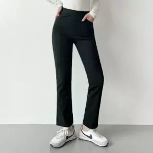 [퍼니메이커]기모안감 슬랙스 겨울 세미 부츠컷 밴딩 팬츠 슬림핏 여성캐주얼정장 여자편한정장바지 여자겨