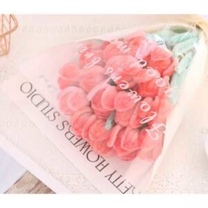 모루꽃다발 카네이션 만들기 모루 스승의날 인조 튤립 모루카네이션 의 송이