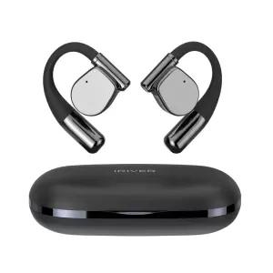 아이리버 오픈핏 귀걸이형 무선 블루투스 6.0 이어폰 C타입 블랙 IB-IX7