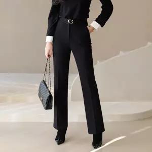 [스타일온미][스타일온미] 포디스 쫀쫀 탄탄 슬림라인 세미 부츠컷 슬랙스 팬츠