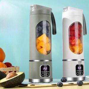 휴대용믹서기텀블러 무선블렌더 캠핑용 화이트 민트 블렌더 휴대용 믹서기 하얀색 믹서