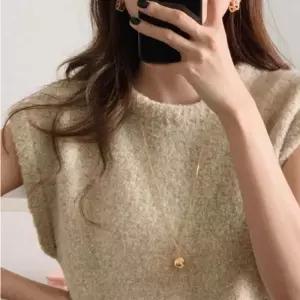 골드앤실버볼 클래식 롱 목걸이