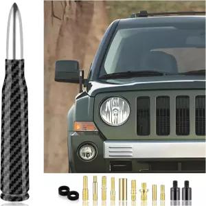 13개의 차량 안테나 교체 액세서리가 있는 차량용 방탄 쉐보레 닷지 도요타 GMC 지프 포드(실버)와