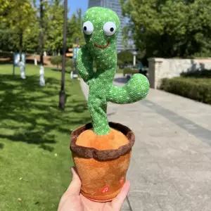 말하는 인형 선인장 춤추는 댄싱 인형 장난감