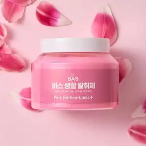 BAS 바스 담배 냄새 제거제 화장실 집안 고체 탈취제 핑크 350g, 1개