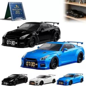 FOYA 하이퍼카 알람 시계 2026년형 신형 F1 자동차 사실적인 엔진 및 조명 효과 나이트스탠드 책상 또는