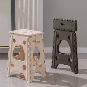 대형 접이식 캠핑 의자 휴대용 야외 폴딩 체어 보조 플라스틱 접히는 간이 대기 대기용