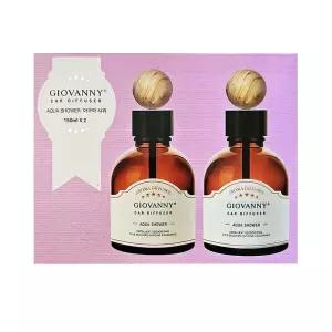 지오바니 디퓨저 아쿠아 샤워 150ml x 2개입향기좋은 좋은방향제 자동차실내 세트 오일 용품