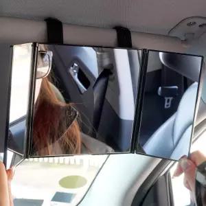 차량용 썬바이저 보조 거울 화장 메이크업 미러 C113자동차 룸미러 루경 보조경 화장용 용거울