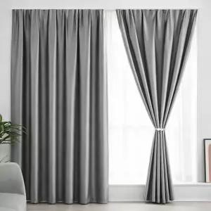 무타공 붙이는 3중 암막커튼 100%차광 큰창 작은창 거실 베란다 찍찍이 커튼