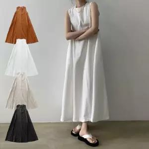 [신세계라이브쇼핑][옷자락] 여자 편안한 데일리룩 바캉스 롱원피스