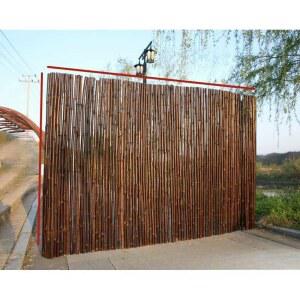 목재휀스 탄화 대나무 울타리 대량 탄화죽 탄화대나무높이1mx길이2m 높이x200cm