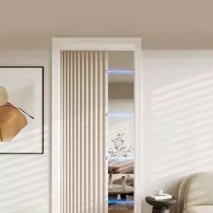 무타공 중문파티션 현관 간이중문 공간분리 커튼 단문 무자기흡 미닫이문 간이 인테리어 벌집