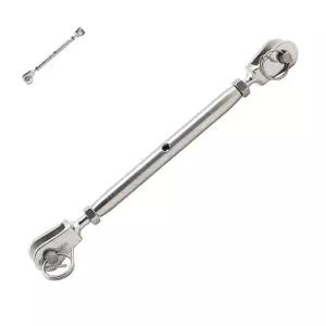 (제스트)파이프 턴버클 스텐 와이어 부속 M10 장력 와이어