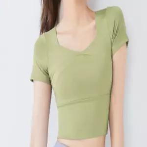 여성 내장브라탑 스포츠웨어 그린 운동복 요가 헬스 여자크롭 브라