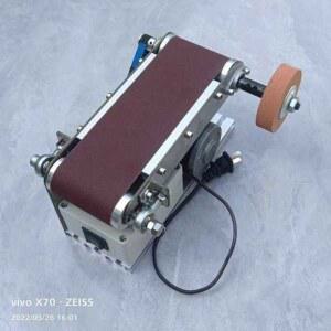 미니 수평 벨트 폴리싱 연마기 사포 샌딩기 그라인더