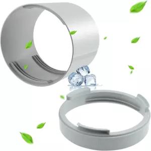 Aifier ET 1세트 5.9인치 휴대용 에어컨 배기 호스 커플러 연장용 창문 이동식 유닛 튜브 연결