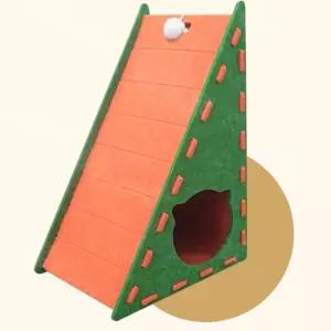 튼튼한 고양이 스크래쳐 숨숨이집 하우 매트용품 장난감 벽타냥 강아지겨울 펫겨울 고양이굴 트래처 숨숨