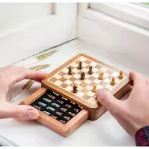 휴대용 친목 장기 체스판 미니 미니어쳐 보드게임 체스 술게임 글로아픽 11