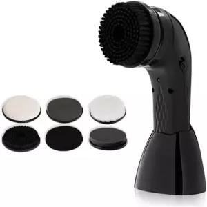 자동 전기 신발 폴리셔 키트 가죽 가방 카시트 및 소파를 위한 6개의 브러시 헤드가 있는 다기능 샤인 머신