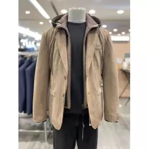 레노마옴므 페이크 스트레치 스웨이드 F/W 후드 레이어드 블레이저 ROLMBJ61A