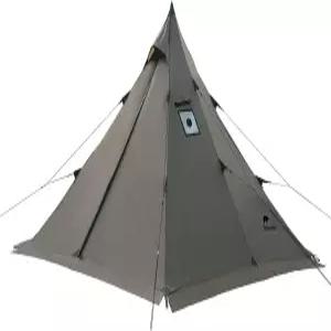 네이처하이크 랜치 파이어 4계절 티피 텐트 스토브 잭 포함 2인용 핫 방풍 방수 혹한기 겨울 캠핑