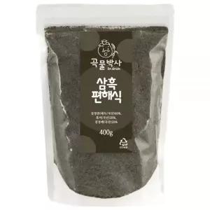 곡물박사 블랙푸드 검정콩 흑임자 쉐이크 400g 검정깨 검은콩 검정쌀 삼흑편해식 식사 정식 중식 회식 분식