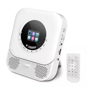 올인원 음질좋은 CD플레이어 휴대용 CDP 블루투스 무선 라디오 스피커