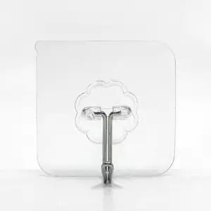 네잎클로버 다용도 접착식 후크 벽걸이 WEC7201