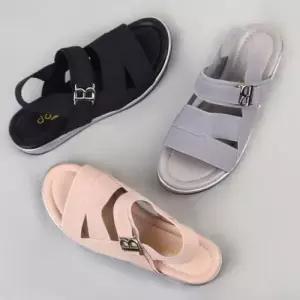 엄마 중년 발 슬리퍼 샌들 경량 편한 밴드 여 WFIMPNA